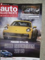 auto illustrierte 1/2019 Volvo 1800E vs. Polestar1, BMW 3er Reihe G20,Peugeot 508SW,Ford Edge,C5 Aircross,Audi A1