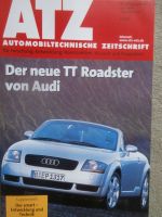 Automobiltechnische Zeitschrift 6/1999 der neue Audi TT Roadster (Typ 8N),VW Lupo 3L TDI (Teil1),Abgasanlagen für BMW Z3 E36/7 roadster