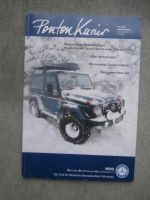 Mercedes Benz Ponton Kurier 4/2016 O/L 319er Wohnmobil,240d W123,Mercedes Benz G4