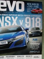 evo 4/2017 Audi S5 vs. C43 vs. BMW 440i,Aventador S, Clio Williams,NSX vs. 918,Porsche Carrera GTS,Golf GTI