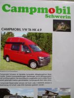 Campmobil Schwerin VW T6 HK 4.9 & 5.3+Preise +Technik