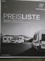 Weinsberg Kastenwagen CaraTour CaraBus Wohnmobile CaraCompact CaraHome CaraLoft Preisliste 2017