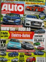 Auto Zeitung 22/2020 A6 55TFSI quattro S tronic vs.BMW 540ixDrive G30,Golf8 vs. ID3,X1 vs. Kuga PHEV vs. Outlander