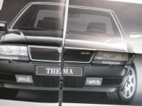 Lancia Thema +V6 +8.32 +Station Wagon +turbo kat April 1989 A3 Format Katalog