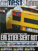 Auto Bild test & tuning 4/2004 Gallardo vs. 911 turbo (996),Ferrari 612,Nissan Skyline GT-R,