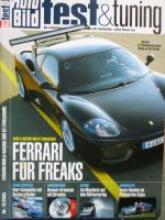 Auto Bild test & tuning 12/2003 Imola-Racing 360GT Evoluzione,Pininfarina Enjoy,Kicherer CLK Cabrio BR208,Clemens Berlingo 2.0HDi