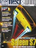 Auto Bild test & tuning 11/2003 Saleen S7,Ford GT, CL65 AMG vs. Aston Martin V12 Vanquish, MG ZR vs. Cooper S R53 vs. 206RC