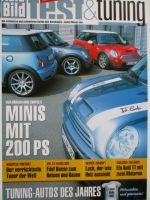 Auto Bild test & tuning 10/2002 MR Sweden Volvo V70 D5, Daihatsu YRV GTti,Richter Ford Mondeo DI, Eibach Carisma
