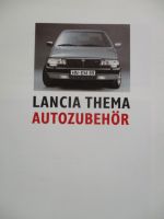 Lancia Thema Autozubehör Katalog September 1990