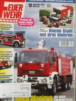 Feuerwehr Magazin 12/2003 Iveco Magirus EuroFire Cursor,