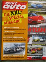 sport auto 10/2020 XXL Spezial Ausgabe Ferrari F8 Tributo vs. Huracán Evo RWD,McLaren 620R,Alpine A110S