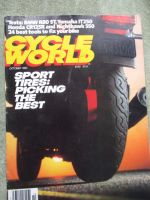 Cycle World October 1983 BMW R80 ST,Honda CR125R,Honda Nighthawk 550,Yamaha IT250,