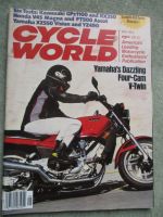 Cycle World May 1982 Yamaha XZ550 RJ Vision,Honda V45 Magna,Yamaha YZ490J,Honda FT500 Ascot,