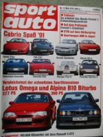 sport auto 5/1991 Vergleich Lotus Elan Turbo vs. TVR S3C vs. Suzuki Speedster vs. MX-5 vs. Corvette vs. 944 vs. Morgan Plus8