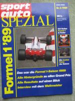 sport auto Spezial Formel 1 2/1989 Sonderheft