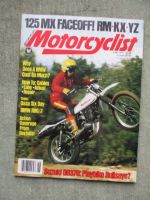 Motorcyclist June 1978 Suzuki DR370,BMW R80/7,125 MX Comparison RM KX YZ,Ossa 250 VI Day