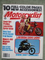 Motorcyclist July 1978 Laverda 1200 Jota America,Maico 400 Magnum,SWM RS175GS,Suzuki PE175