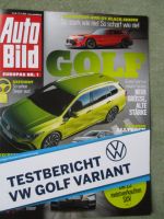 Auto Bild 46/2020 VW Golf8 Variant Testbericht 1.5e TSI DSG Life