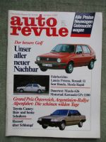 auto revue 9/1983 VW Golf 2,Toyota Camry 1600,Renault 11 Electronic,Seat Ronda GLX 1.6,MG Metro