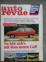 auto revue 10/1983 Volvo 360GLS/GLE (Stufenheck),Mercedes 190E 2.3-16 W201,Prosche 911 Gruppe B,Audi Quattro