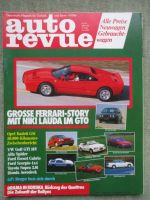 auto revue 6/1986 Dauertest Opel Kadett E GSi,Lancia Thema 8.32,Honda Accord Aerodeck, Toyota Supra 2.8i,Golf2 GTi 16V