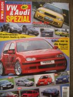 VW & Audi Spezial 1/1999 VW New Beetle vs. Käfer,Oettinger Golf IV,Audi A4 Tuning, Motorsport Golf TDI