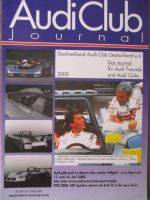 Audi Club Journal 2000 A2,S3,RSS der quattro GmbH,TT Roadster,