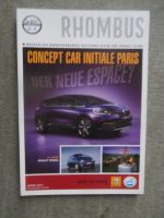 Rhombus Magazin 3/2013 20 Jahre Twingo,Concept Car Espace Initiale Paris,