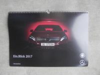 Mercedes Benz Ein Blick 2017 SG Stern Format 30x42cm A-Klasse W176 +AMG