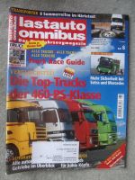 lastauto omnibus 6/2002 Volvo FM9,Omnibus Trading Bambino,Überlandbusse in Deutschland