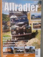 Allradler das Abenteuer Offroad Magazin 1/2009 Defender,Mercedes 1017 A 4x4,Defender 110