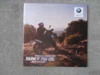 BMW F 750 GS +Exclusive Preisliste August 2019