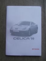 Toyota Celica Presseinformation +Fotos Jahr 1999