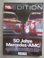 auto motor & sport Edition 50 Jahre Mercedes AMG 300SEL 6.3 W108,GT S,G65 AMG,C32 AMG,C36 +500SL 6. 0 R129