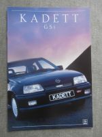 Opel Kadett E GSi +16V Katalysator 115 und 150 PS +Technische Daten Februar 1989