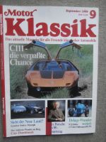 Motor Klassik 9/1989 Mercedes Benz C111,Scimitar 1800Ti vs. Triumph TR3,