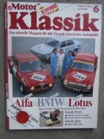 Motor Klassik 6/1986 Honda Extra S800 vs. Fiat 850 Spider vs. Austin-Healey Sprit,Honda CB72,