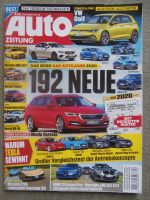 Auto Zeitung 24/2019 AMG A 45S, Renault Captur, Hyundai Kona Hybrid,McLaren 720S vs. Aventador SVJ,X3 Competition