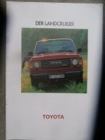 Toyota Landcruiser (J6) Stationwagon +Hard-Top Prospekt Mai 1983