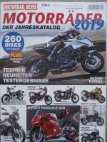 Motorrad News Motorräder Der Jahreskatalog 2019 Suzuki Katana,Yamaha Ténéré 700, BMW R 1250 RS,KTM 790 Adventure,