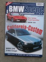 BMW Scene Live 7/2003 530i E34, M1 E26, 318tds E36, 318is Class2,325i A Cabrioet,1802 Pickup