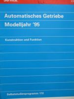 VW SSP Automatisches Getriebe Modelljahr 1995 Konstruktion & Funktion Nr.172