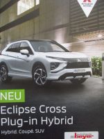 Mitsubishi Eclipse Cross Plug-in hybrid Coupé SUV Broschüre März 2021 +Preisliste