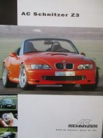 AC Schnitzer Z3 Roadster E36/5 +Coupé E36/8 Katalog