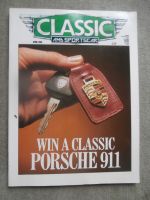 Classic and Sportscar 4/1988 Morris Minor,Renault 4CV,Alfa Romeo 8C35,POrsche 911,Lotus Elite,McLarenM23,