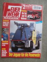 Feuerwehr Magazin 2/1996 Jaguar Flugfeld Löschfahrzeug,