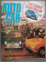 Autocar 20.3.76 Princess 2200 HLS Automatic,Reliant Scimitar GTE,Citroen CX2200 Pallas,