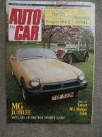 Autocar 14.6.1975 Fiat 128 Buying Secondhand,MG Midget 1500, Mercedes Benz 450SEL W116,Peugeot 504GL