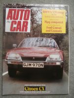 Autocar 10.5.1975 Citroen CX 2000,Buying Secondhand Ford Consul and Granada,2CV6,BMW 5 Series E12 518-528