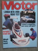 Motor 2.7.1977 Lancia Beta 2000 Roadtest,Polski,VWLT28,Ford Fiesta,